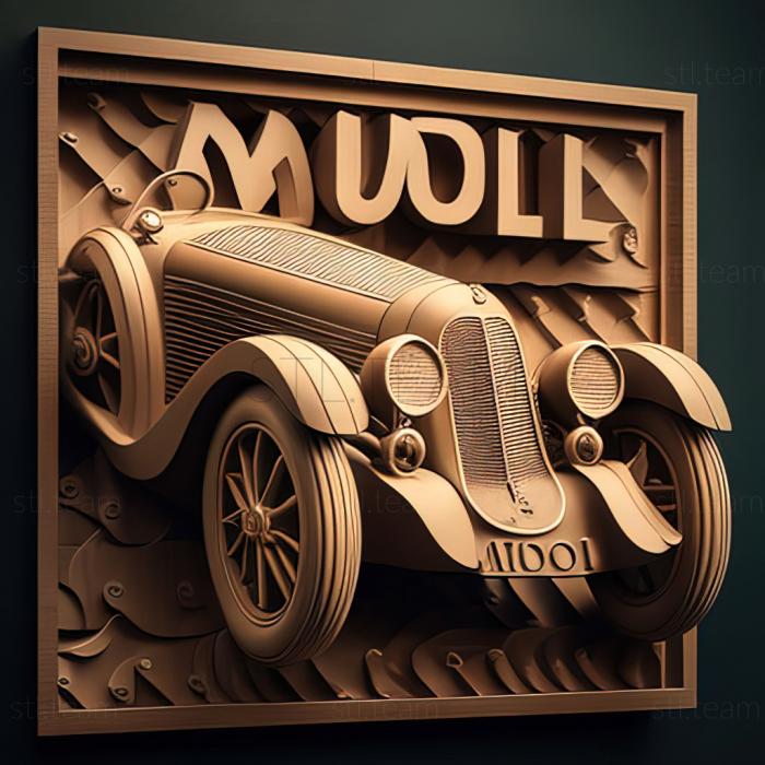 3D model Audi Nuvolari quattro (STL)